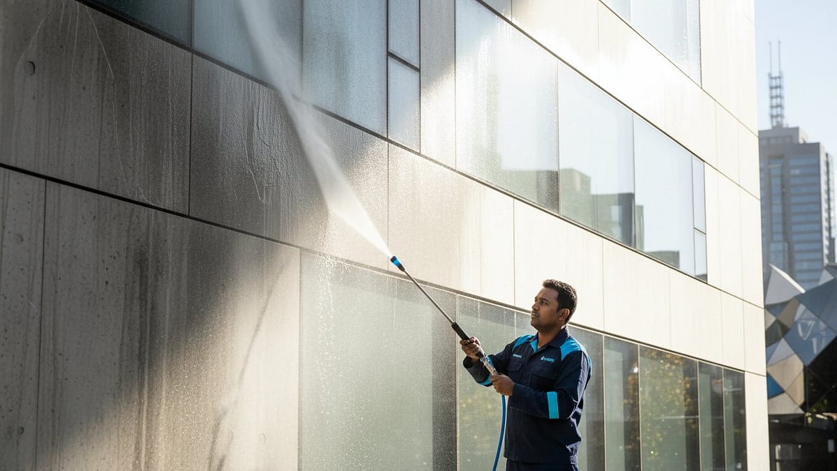Commercial Pressure Washing Melbourne: The 2026 Guide to Property Maintenance