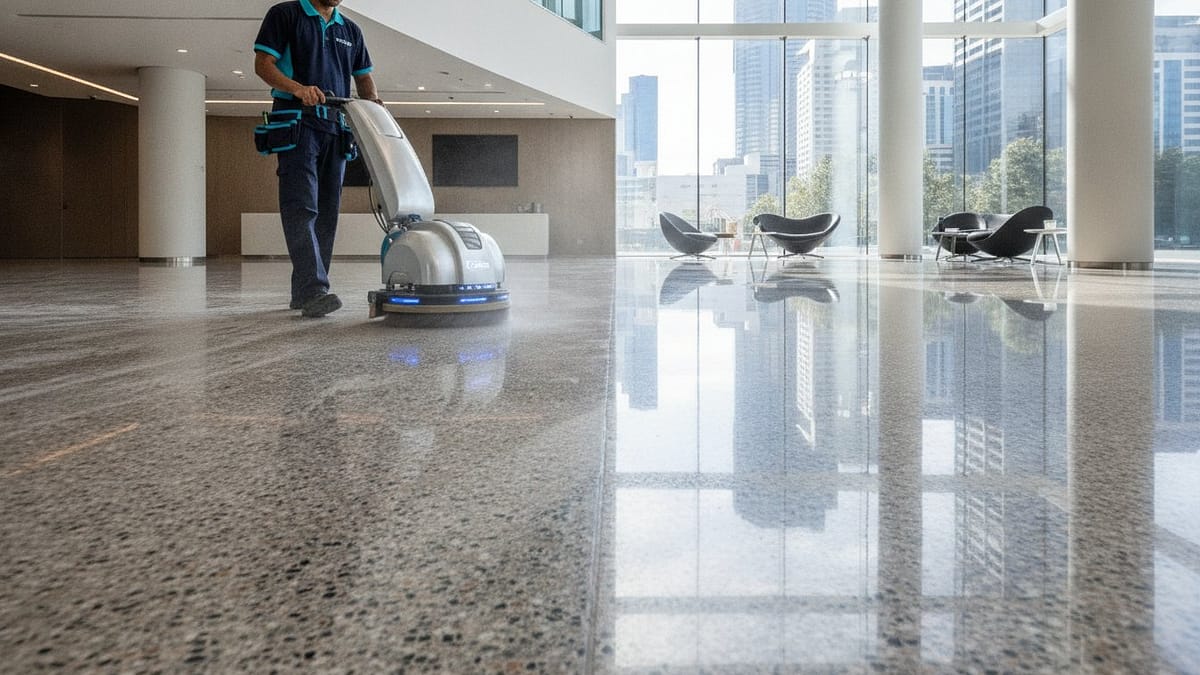 Commercial Hard Floor Cleaning Melbourne: The 2026 Guide to Restoration & Maintenance