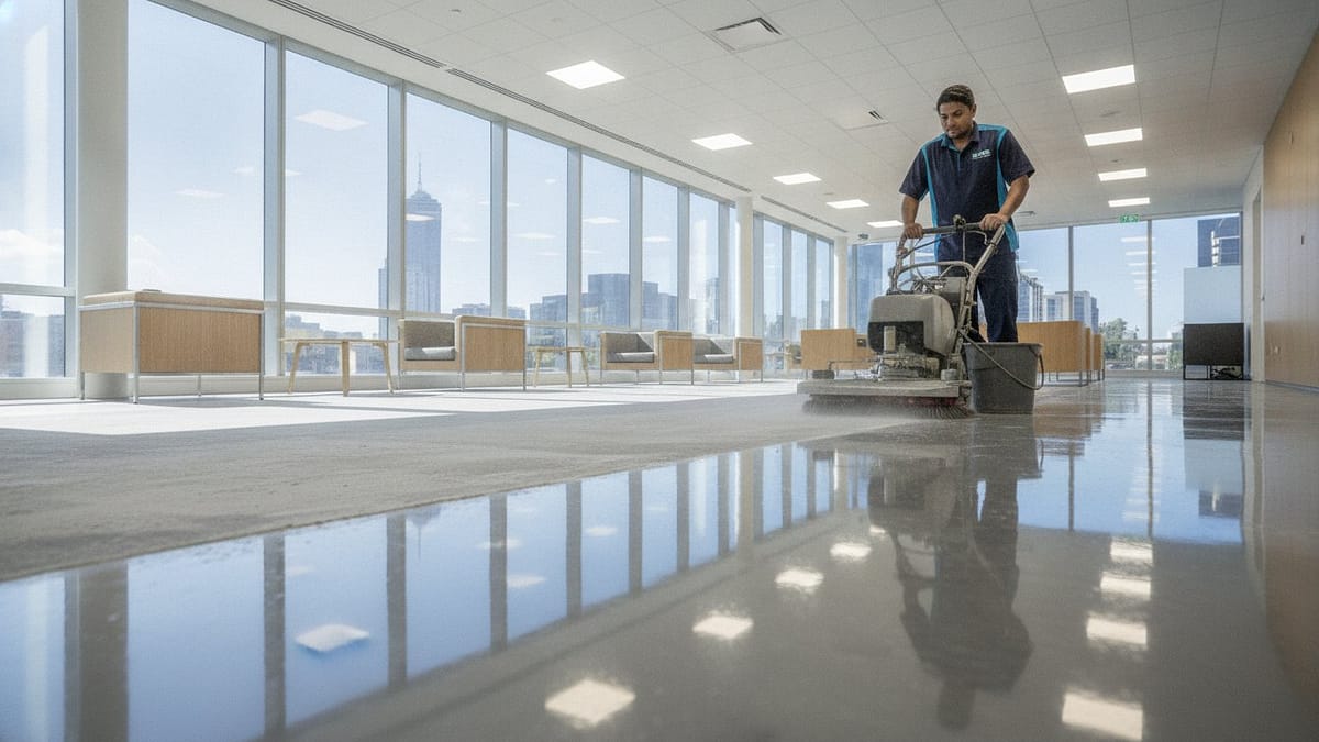 Hard Floor Stripping and Sealing Melbourne: The 2026 Commercial Guide