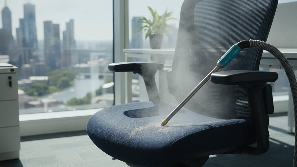 Office Chair Steam Cleaning Melbourne: The 2026 Guide to Workplace Hygiene