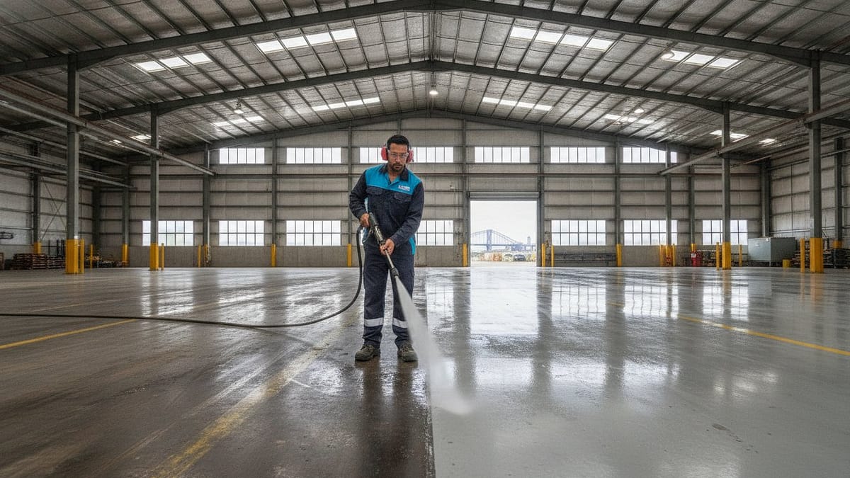 Industrial Pressure Washing Melbourne: The 2026 Guide for Facilities