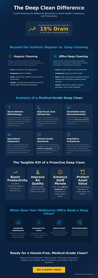 Office Deep Cleaning Services Melbourne: The Complete 2026 Business Guide