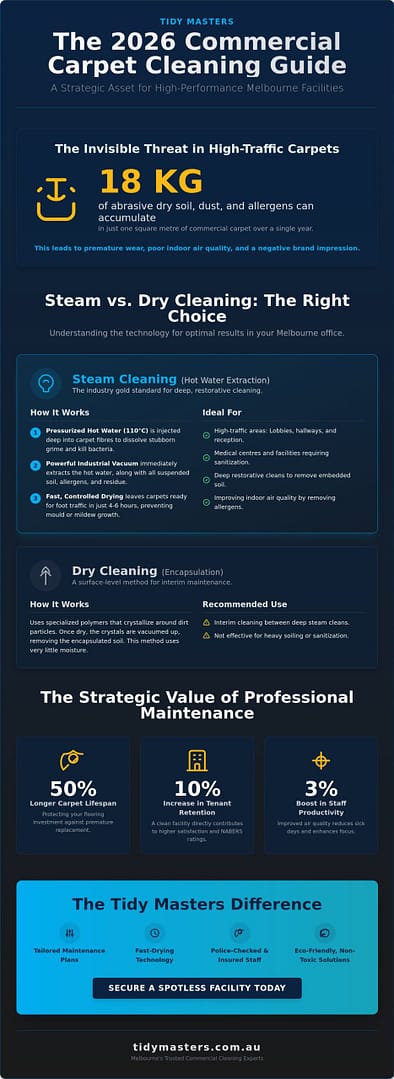 Professional Carpet Cleaning Melbourne: The 2026 Commercial Guide