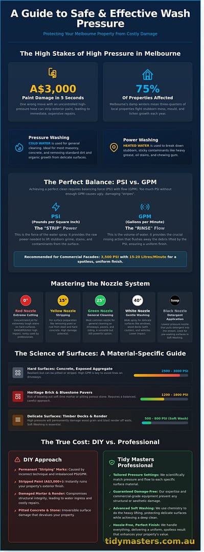 Mastering Wash Pressure: The Ultimate Guide to Pressure Washing in Melbourne