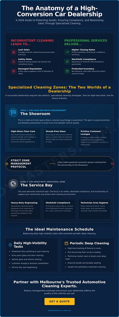 Car Dealership Cleaning Services Melbourne: The 2026 Showroom Excellence Guide