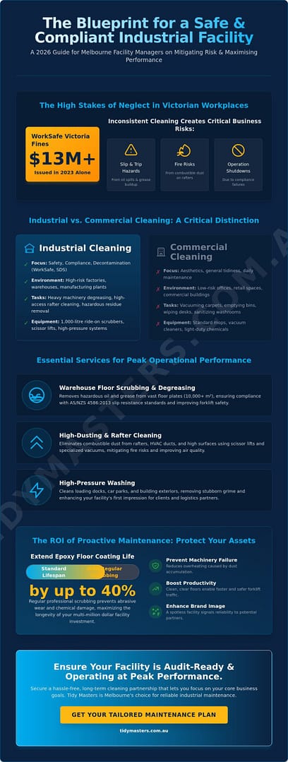 Industrial Cleaning Services Melbourne: The 2026 Guide to Safety and Compliance