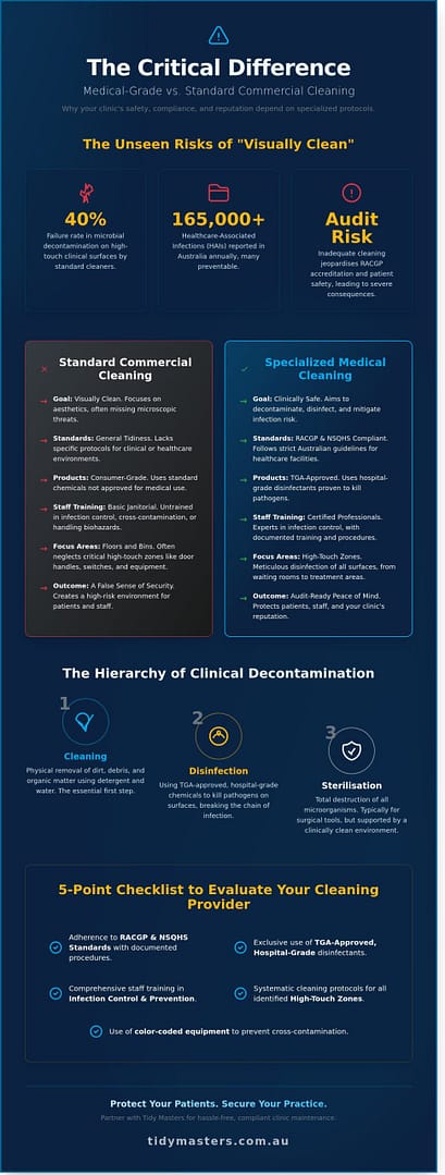 Medical Centre Cleaning Services in Melbourne: A Clinical-Grade Guide for 2026