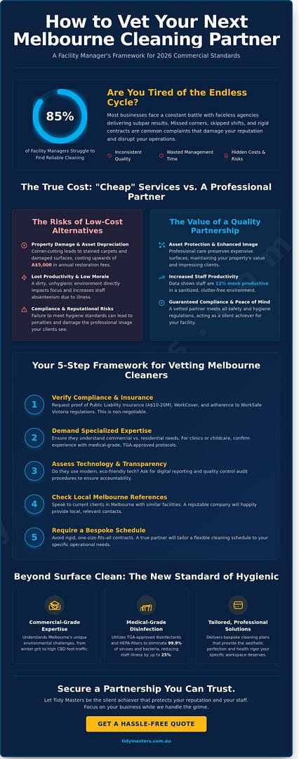 Finding the Best Cleaning Company in Melbourne: A 2026 Business Guide