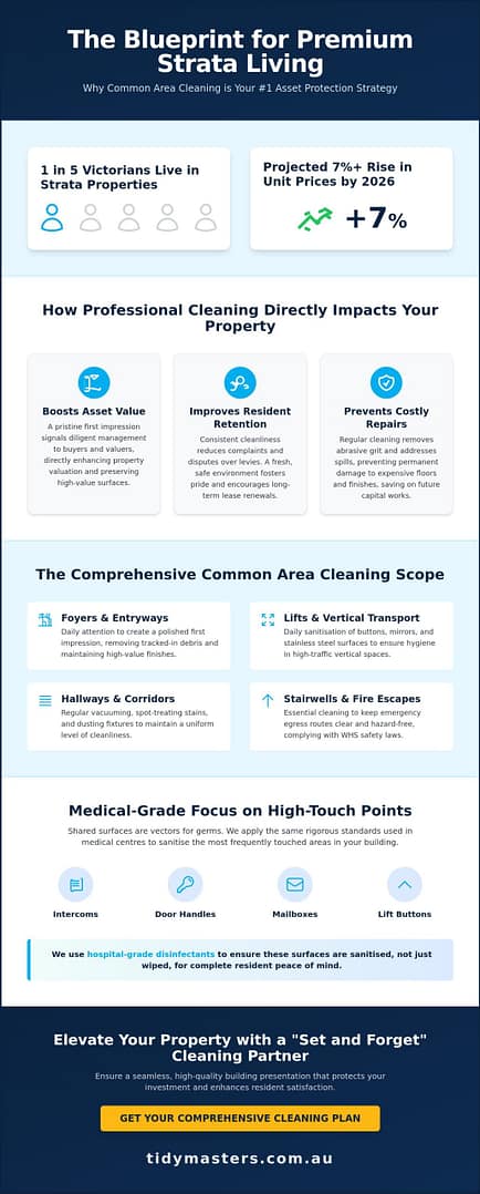 Apartment Building Common Area Cleaning: The 2026 Strata Management Guide