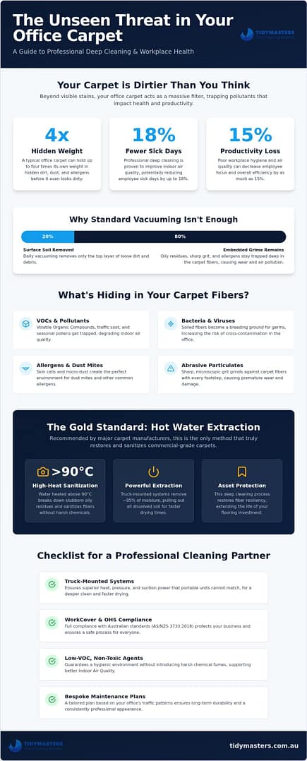 Office Carpet Deep Cleaning Melbourne: The 2026 Business Guide to Restoration