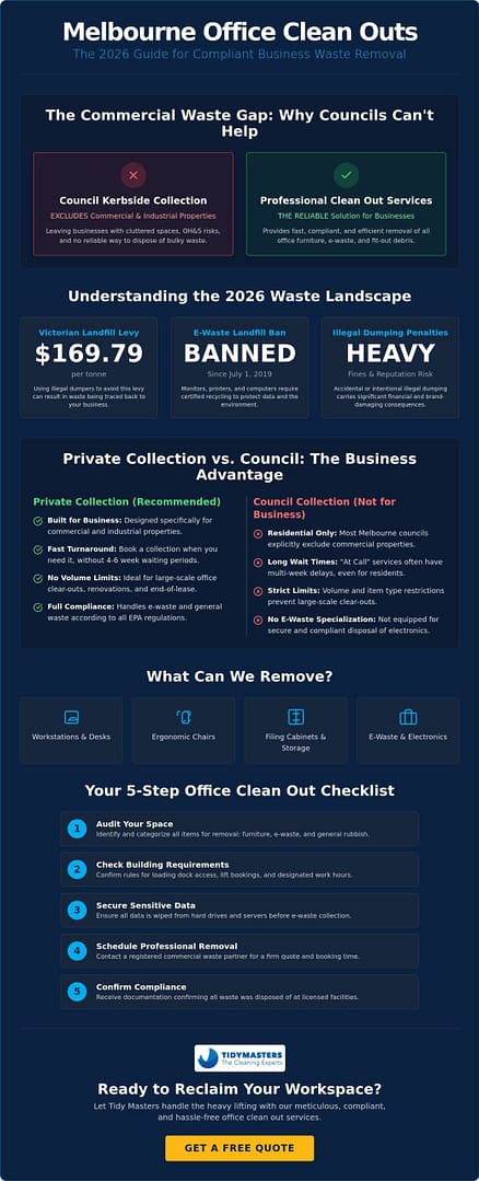 Hard Rubbish Collection for Businesses in Melbourne: The 2026 Commercial Guide