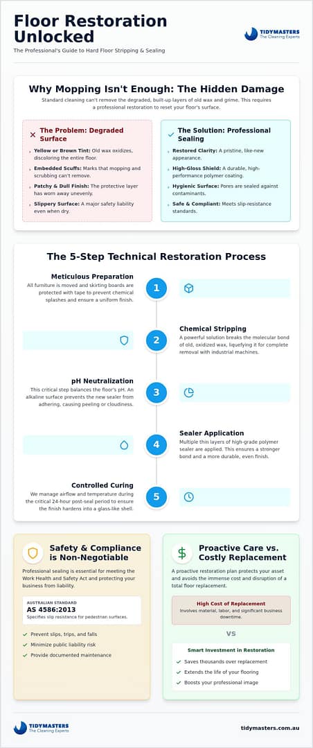 Hard Floor Stripping and Sealing Melbourne: The 2026 Professional Guide