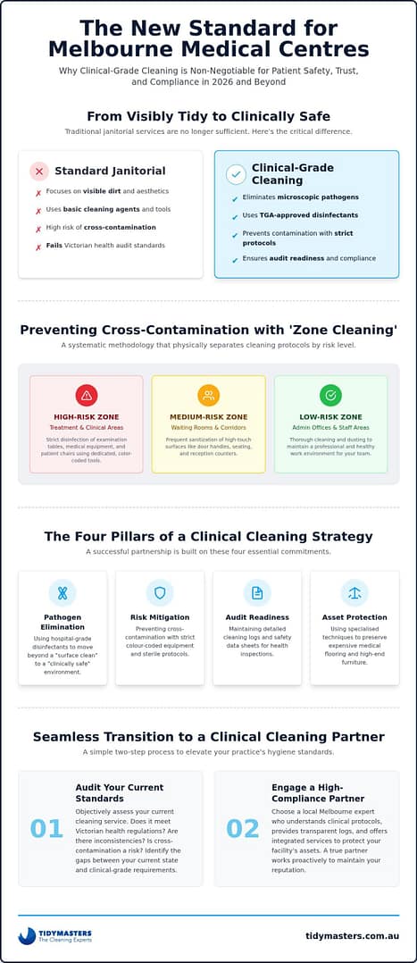 Medical Centre Cleaning Melbourne: The 2026 Clinical Excellence Guide