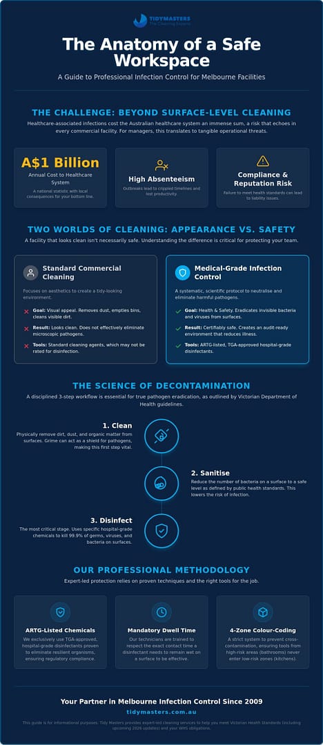 Infection Control Cleaning Melbourne: Protecting Your Facility in 2026
