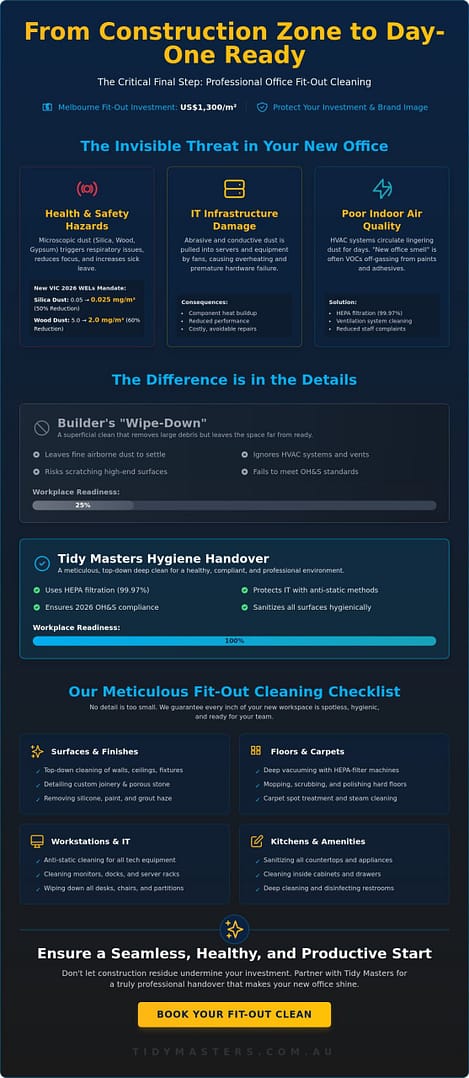 Office Fit Out Cleaning Melbourne: The 2026 Guide to a Day-One Ready Workspace