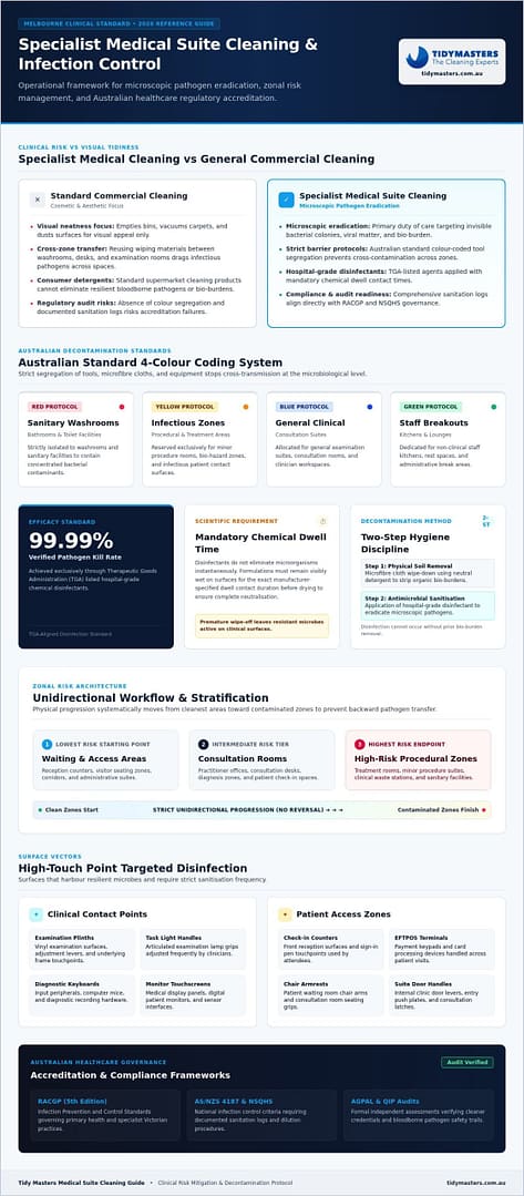 Specialist Medical Suite Cleaning: The 2026 Melbourne Buyer’s Guide
