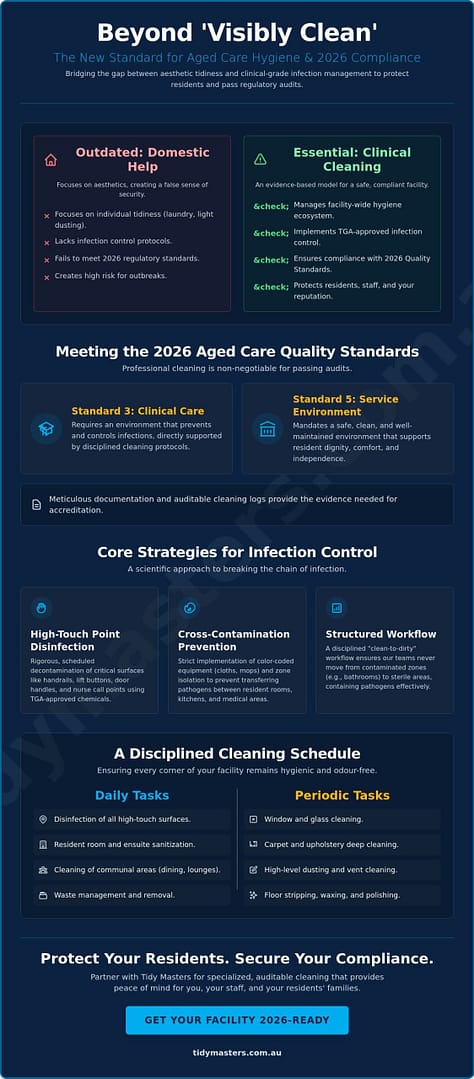Nursing Home Cleaning Services Melbourne: Professional Standards for 2026