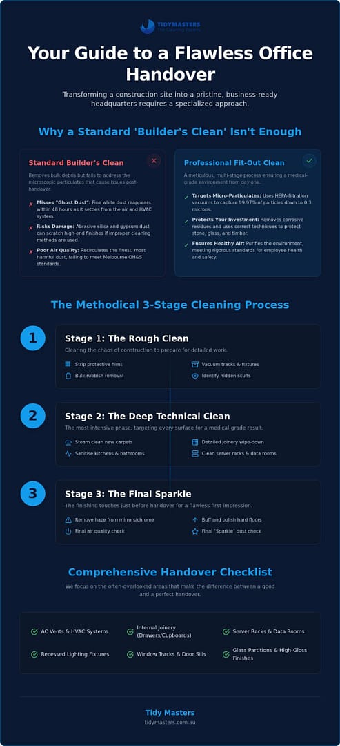 Professional Office Fit Out Cleaning Melbourne: The 2026 Handover Guide