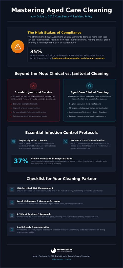 Aged Care Cleaning Melbourne: Professional Facility Standards for 2026