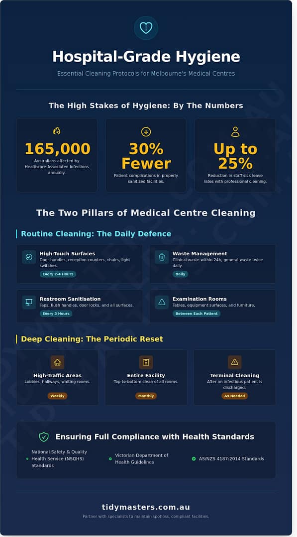 Medical Centre Cleaning: Ensuring Hygiene and Safety in Melbourne Clinics