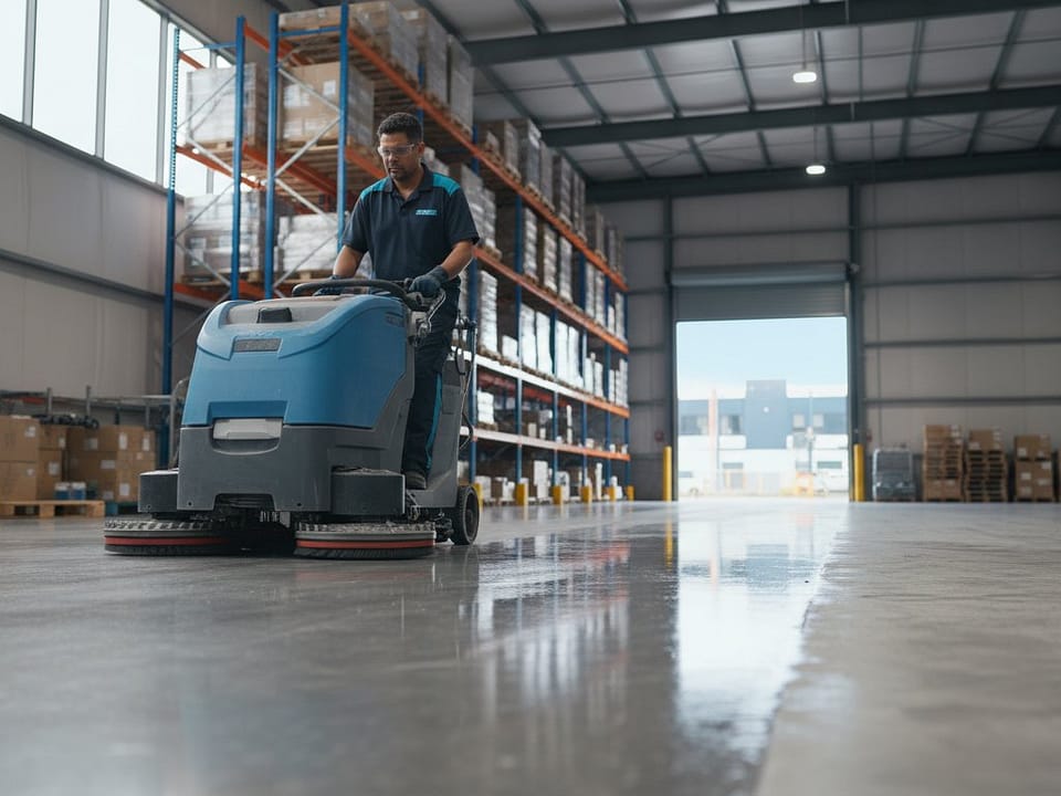 Warehouse Concrete Floor Cleaning Melbourne: The 2026 Industrial Guide