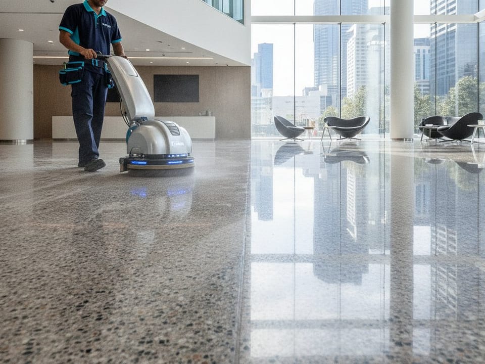 Commercial Hard Floor Cleaning Melbourne: The 2026 Guide to Restoration & Maintenance