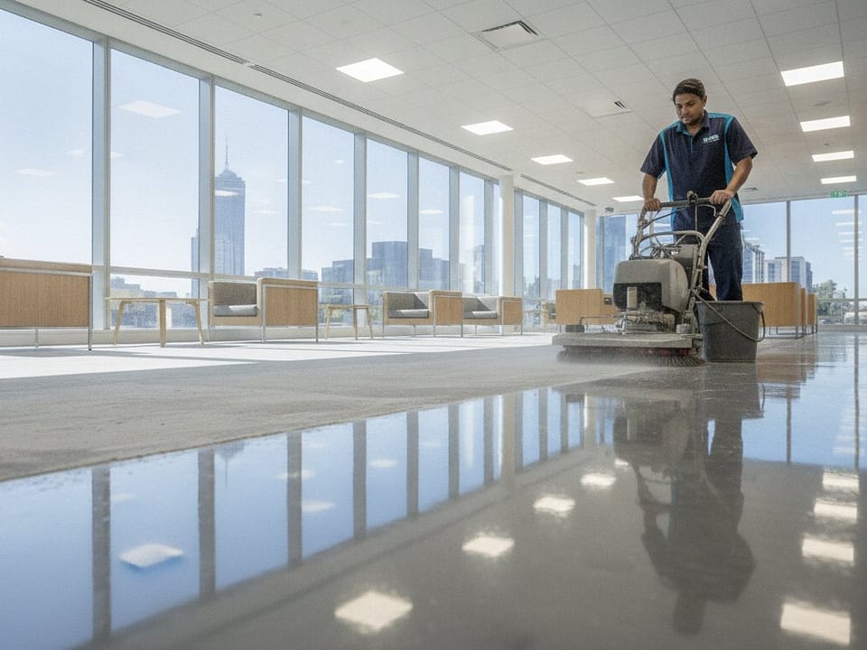 Hard Floor Stripping and Sealing Melbourne: The 2026 Commercial Guide