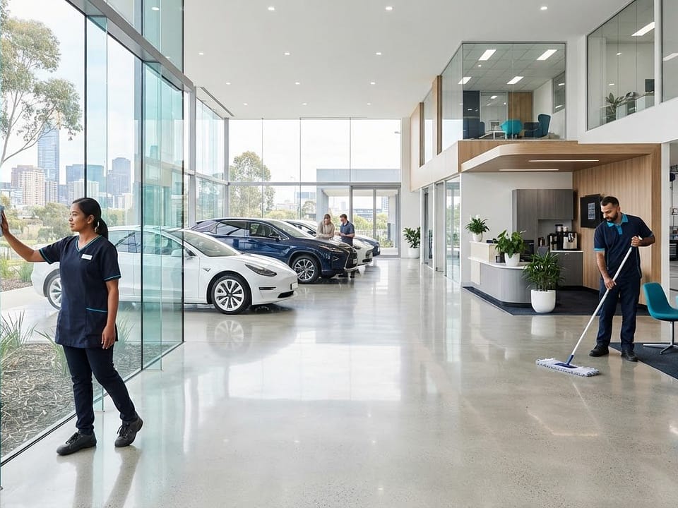 Auto Dealership Cleaning: Melbourne Buyer’s Guide 2026
